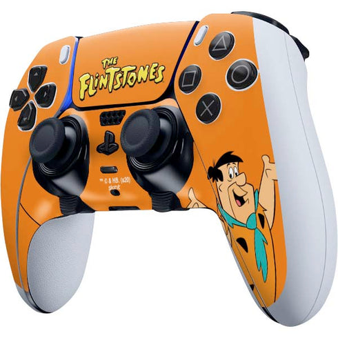 The Flinstones Fred Flintstone PS5 DualSense Edge Pro Controller Skin