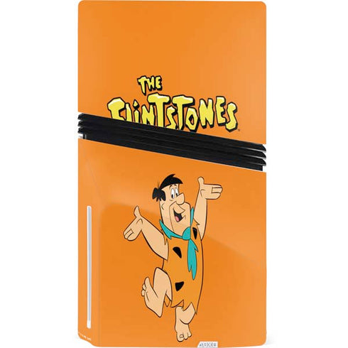The Flinstones Fred Flintstone PS5 Pro Disk Console Skin