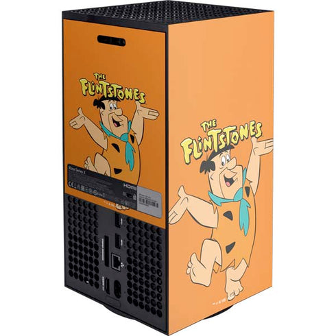 The Flinstones Fred Flintstone XBox Series X Digital Edition Console Skin