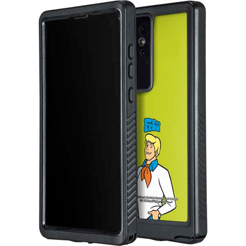 Scooby Doo Fred Galaxy S24 Ultra Waterproof Case