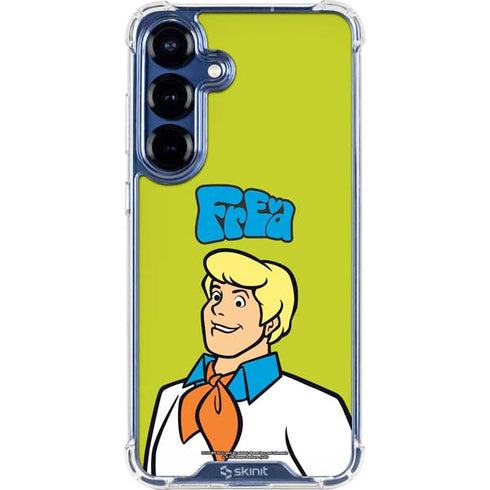 Scooby Doo Fred Galaxy S25 Plus Clear Case