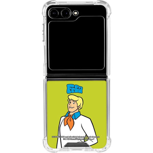 Scooby Doo Fred Galaxy Z Flip6 Clear Case