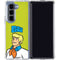 Scooby Doo Fred Galaxy Z Fold5 5G Clear Case