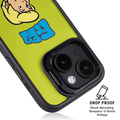 Scooby Doo Fred iPhone 14 Kickstand Case