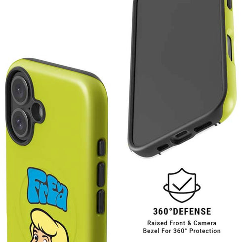 Scooby Doo Fred iPhone 16 Magsafe Impact Case