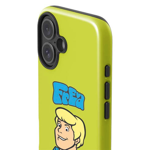 Scooby Doo Fred iPhone 16 Plus Impact Case