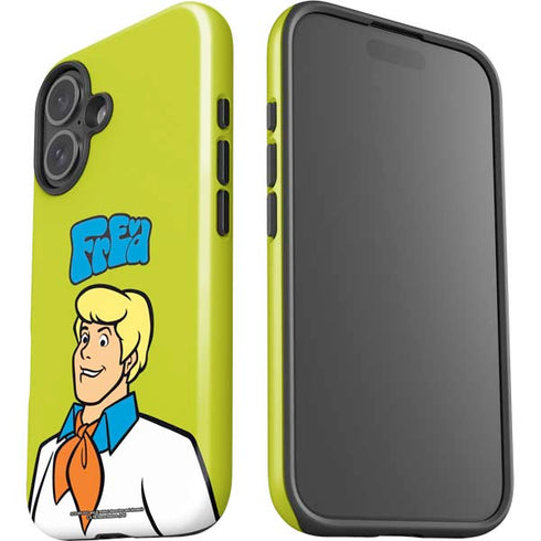 Scooby Doo Fred iPhone 16 Plus Impact Case