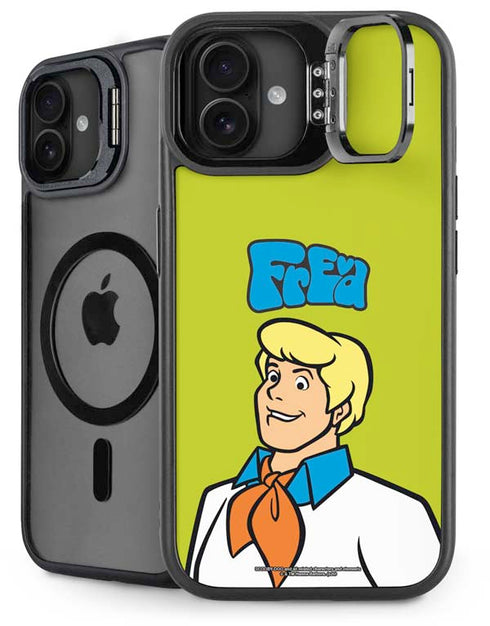 Scooby Doo Fred iPhone 16 Plus Kickstand Case