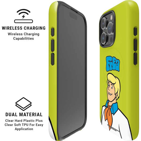 Scooby Doo Fred iPhone 16 Pro Max Magsafe Impact Case