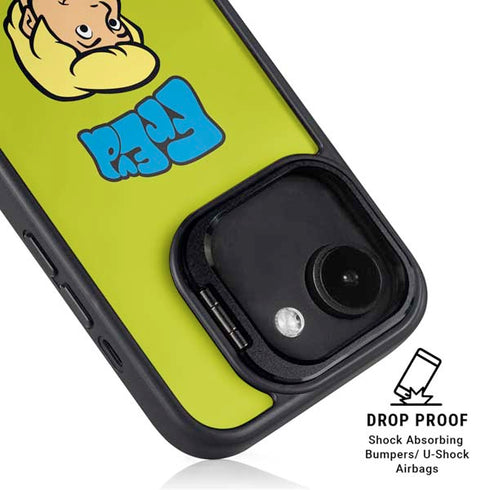 Scooby Doo Fred iPhone 16e Kickstand Case