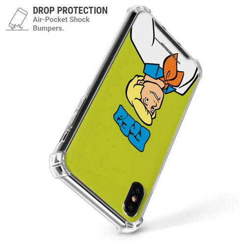 Scooby Doo Fred iPhone X/XS Clear Case