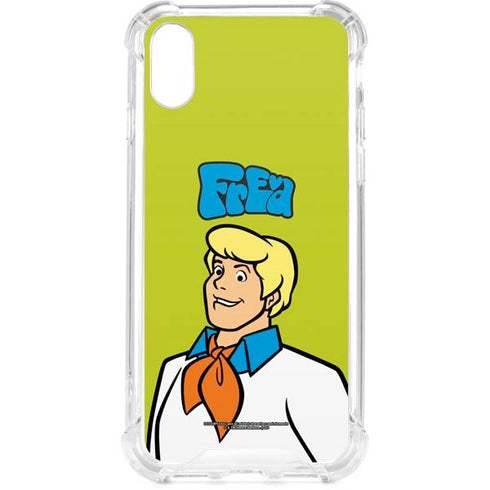 Scooby Doo Fred iPhone XS Clear Case