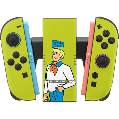 Scooby Doo Fred Nintendo Switch 2 (2025) Joy-Con Controller Skin