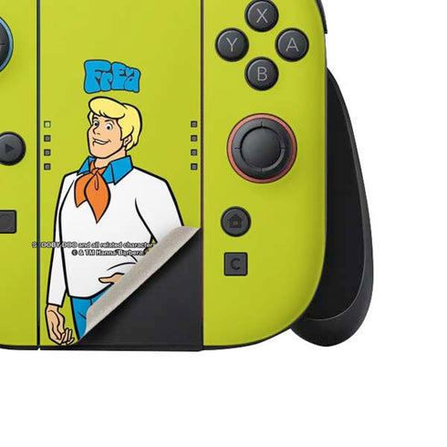 Scooby Doo Fred Nintendo Switch 2 (2025) Joy-Con Controller Skin