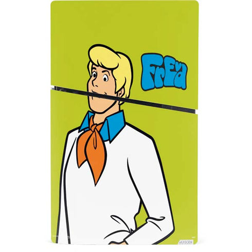 Scooby Doo Fred PS5 Slim Digital Edition Console Skin
