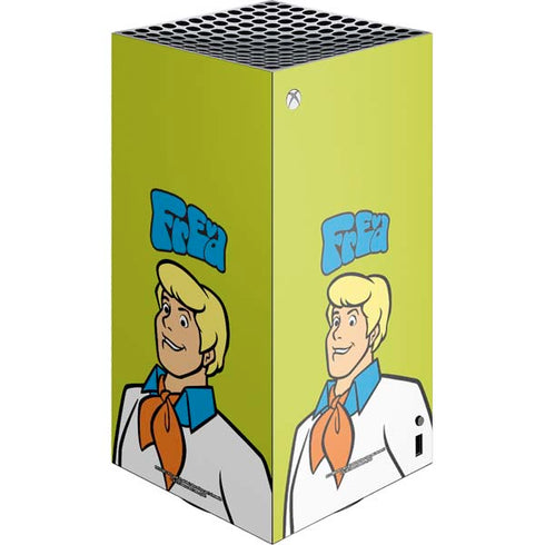 Scooby Doo Fred XBox Series X Digital Edition Console Skin