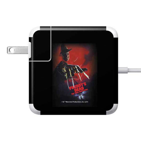 Nightmare on Elm Street Freddy Krueger 85W Power Adapter (15 and 17 inch MacBook Pro Charger) Skin