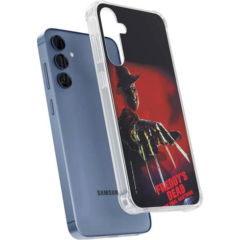 Nightmare on Elm Street Freddy Krueger Galaxy A55 5G Clear Case