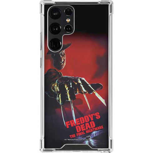 Nightmare on Elm Street Freddy Krueger Galaxy S23 Ultra Clear Case