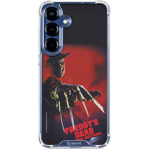 Nightmare on Elm Street Freddy Krueger Galaxy S25 Plus Clear Case