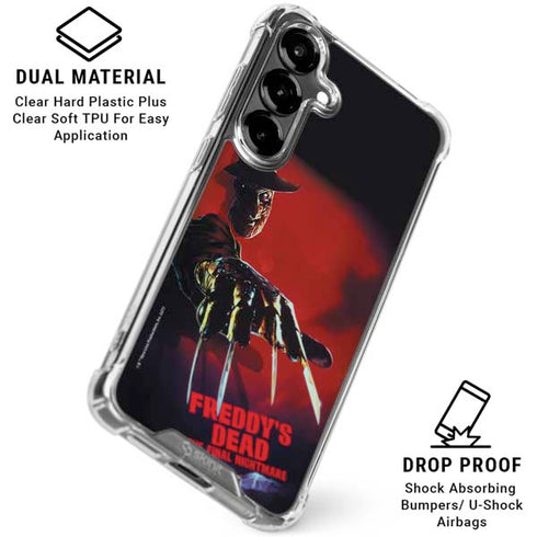 Nightmare on Elm Street Freddy Krueger Galaxy S26 Clear Case