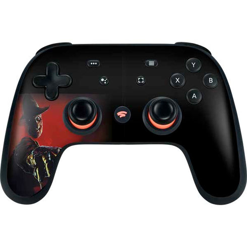 Nightmare on Elm Street Freddy Krueger Google Stadia Controller Skin