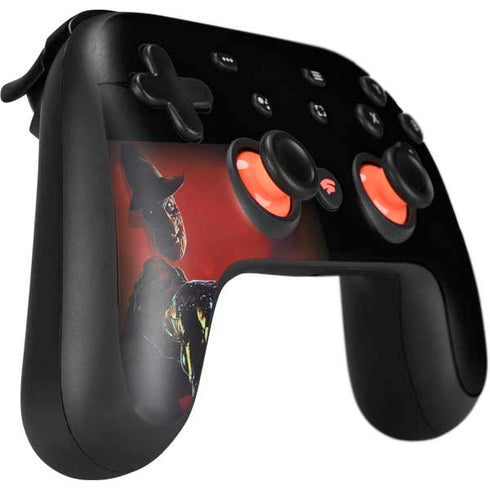 Nightmare on Elm Street Freddy Krueger Google Stadia Controller Skin