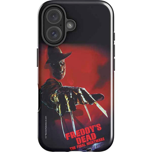 Nightmare on Elm Street Freddy Krueger iPhone 16 Plus Impact Case