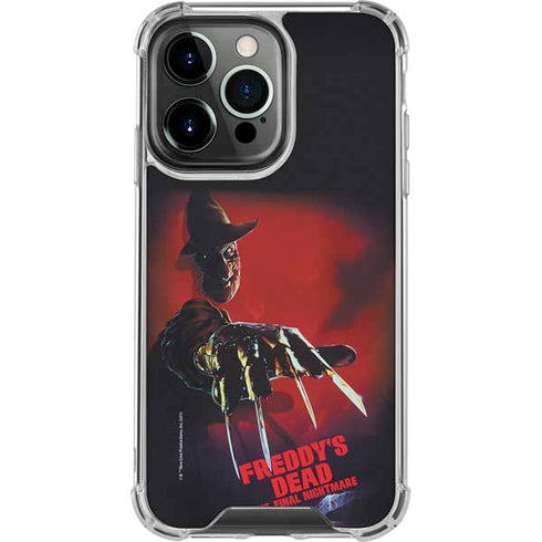 Nightmare on Elm Street Freddy Krueger iPhone 16 Pro Clear Case
