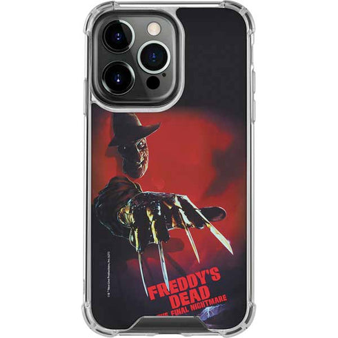 Nightmare on Elm Street Freddy Krueger iPhone 16 Pro Max Clear Case