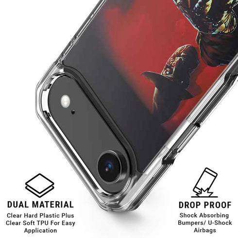 Nightmare on Elm Street Freddy Krueger iPhone 17 Air Clear Case