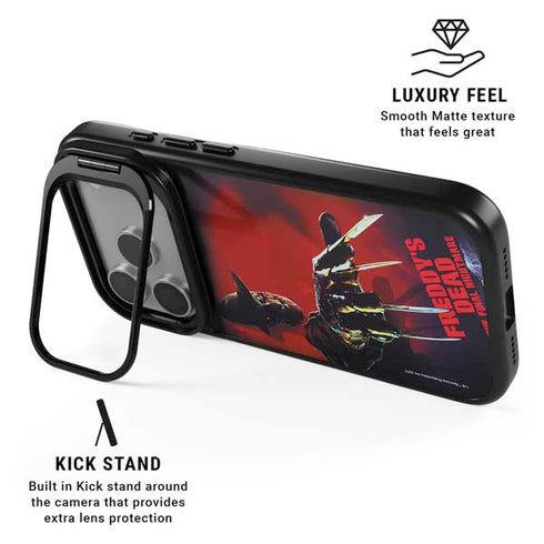 Nightmare on Elm Street Freddy Krueger iPhone 17 Pro Max Kickstand Case