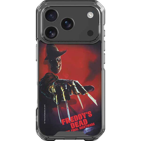 Nightmare on Elm Street Freddy Krueger iPhone 18 Pro Clear Case