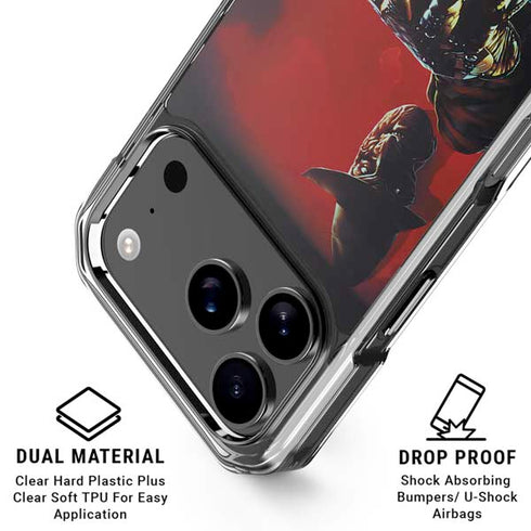 Nightmare on Elm Street Freddy Krueger iPhone 18 Pro Clear Case