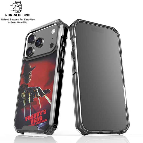 Nightmare on Elm Street Freddy Krueger iPhone 18 Pro Clear Case