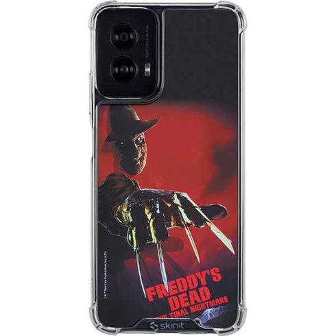 Nightmare on Elm Street Freddy Krueger Moto G Power 5G (2024) Clear Case