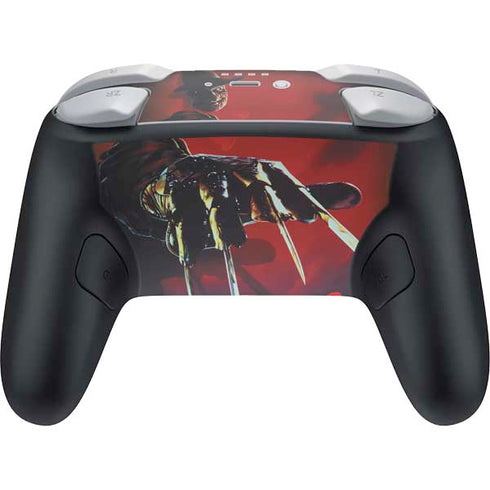 Nightmare on Elm Street Freddy Krueger Nintendo Switch 2 (2025) Pro Controller Skin
