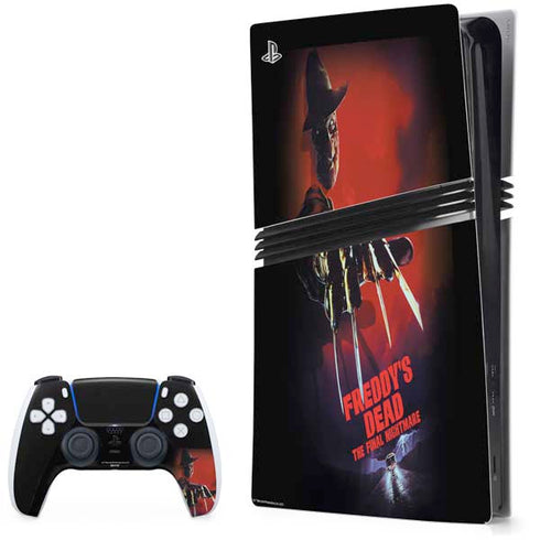 Nightmare on Elm Street Freddy Krueger PS5 Pro Bundle Skin