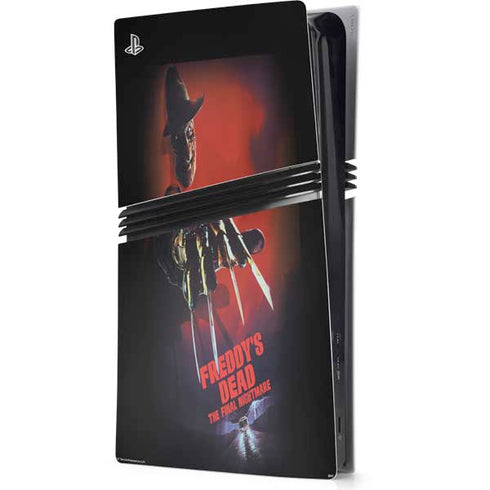 Nightmare on Elm Street Freddy Krueger PS5 Pro Console Skin
