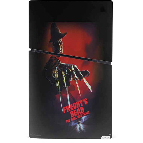 Nightmare on Elm Street Freddy Krueger PS5 Slim Digital Edition Console Skin