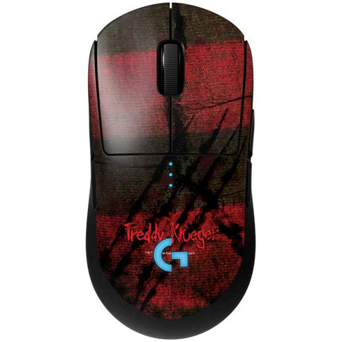 Nightmare on Elm Street Freddy Krueger Scratch G Pro Wireless Gaming Mouse Skin