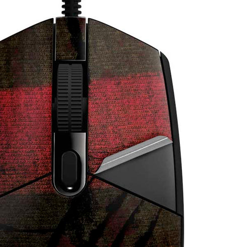 Nightmare on Elm Street Freddy Krueger Scratch G203 Prodigy RGB Wired Gaming Mouse Skin