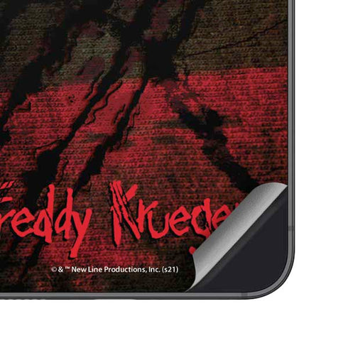 Nightmare on Elm Street Freddy Krueger Scratch Galaxy A16 5G Skin