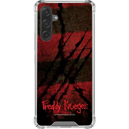 Nightmare on Elm Street Freddy Krueger Scratch Galaxy A17 Clear Case