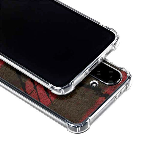Nightmare on Elm Street Freddy Krueger Scratch Galaxy A36 5G Clear Case