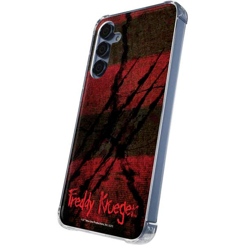 Nightmare on Elm Street Freddy Krueger Scratch Galaxy A55 5G Clear Case