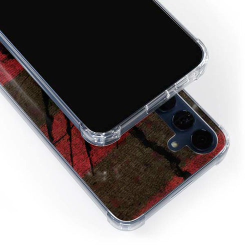 Nightmare on Elm Street Freddy Krueger Scratch Galaxy A55 5G Clear Case
