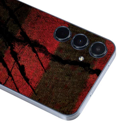 Nightmare on Elm Street Freddy Krueger Scratch Galaxy A55 5G Skin