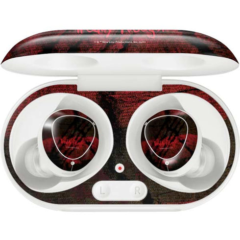 Nightmare on Elm Street Freddy Krueger Scratch Galaxy Buds Plus Skin