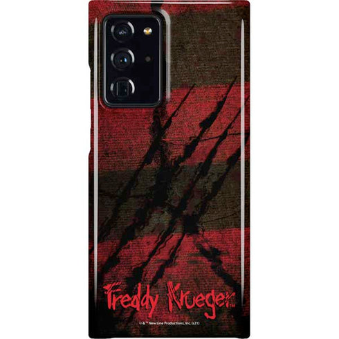 Nightmare on Elm Street Freddy Krueger Scratch Galaxy Cases